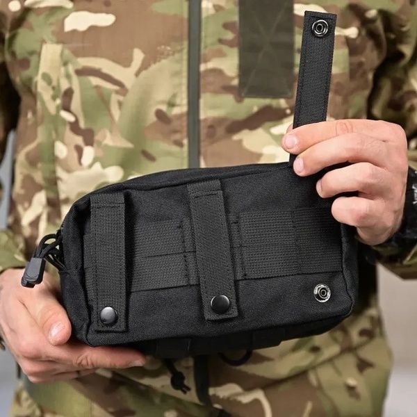 Подсумок B22 MOLLE черный 10383-1 фото