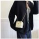 Жіноча сумка-косметичка маленька 1253 Vanity Bag крос-боді біла молочна 10653S фото 3