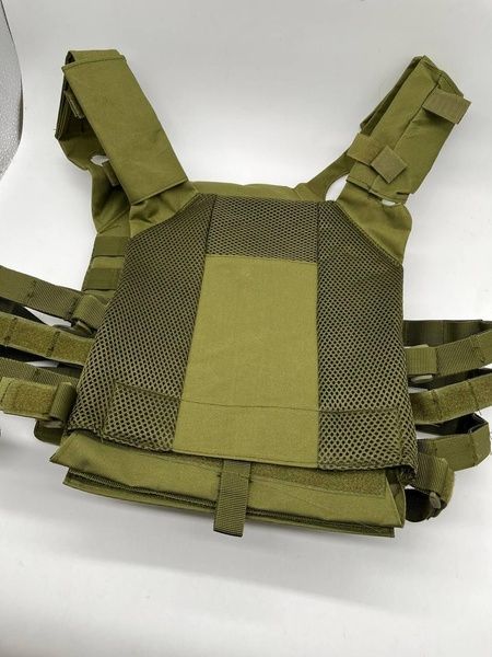 Жилет A54 молли тактический плитоноска облегченная MOLLE олива зеленая военная армейская 00922-7 фото