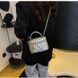 Жіноча сумка-косметичка 18205 Vanity Bag крос-боді срібляста 10533F-2 фото 7