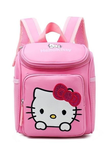 Рюкзак маленький дитячий на 3-4 роки дівчинці Hello Kitty рожевий 10310-3 фото