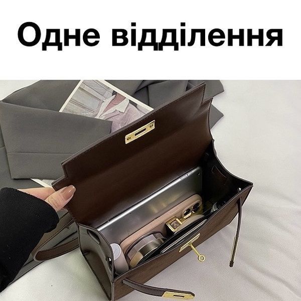 Женская сумка 2363 маленькая замшевая кросс-боди черная 10492S фото
