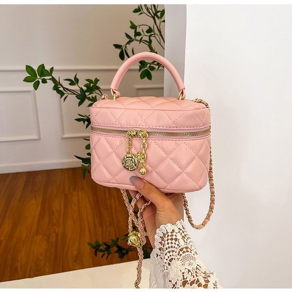 Женская сумка-косметичка 18205 Vanity Bag кросс-боди розовая 10533F-3 фото