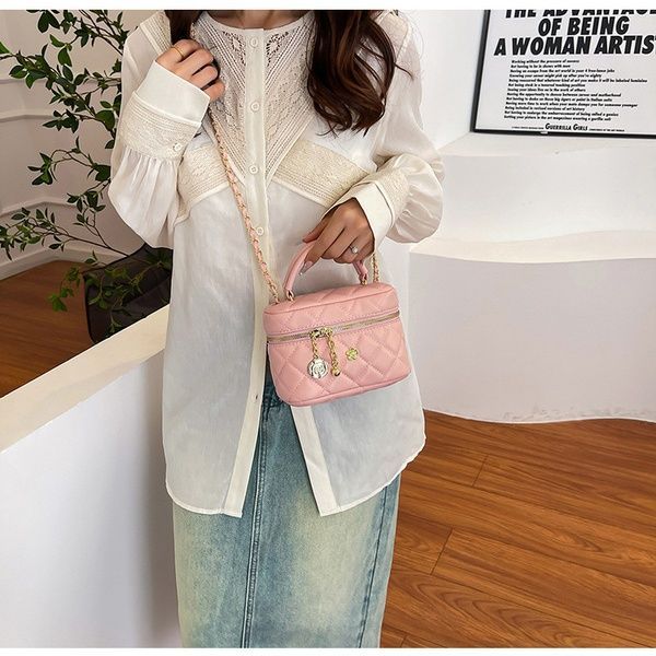 Женская сумка-косметичка 18205 Vanity Bag кросс-боди розовая 10533F-3 фото