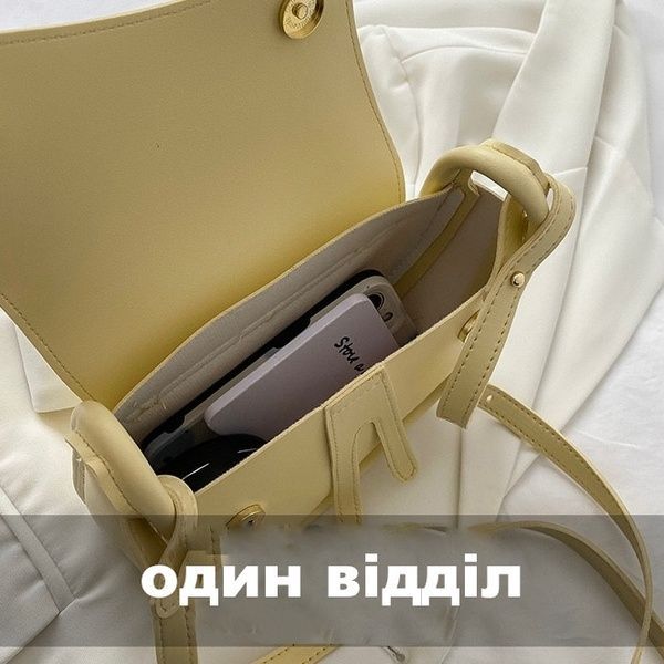 Жіноча класична сумка сідло 7048 крос-боді через плече зелена 10231F-3 фото
