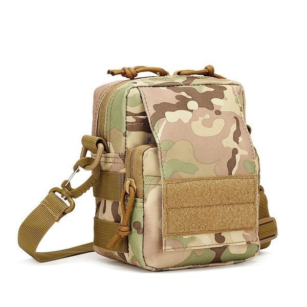 Поясная тактическая сумка военная A72 MOLLE через плечо подсумок молли мультикам 10159-5 фото