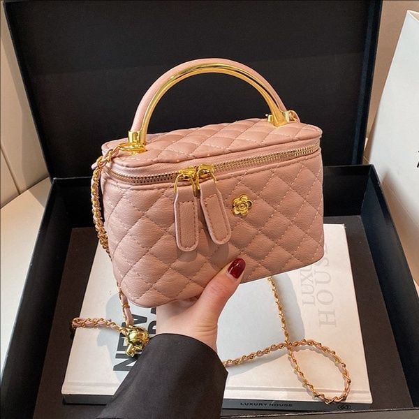 Жіноча сумка-косметичка 7100 Vanity Bag крос-боді рожева 10650-5 фото