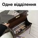 Женская сумка 2363 маленькая замшевая кросс-боди черная 10492S фото 10