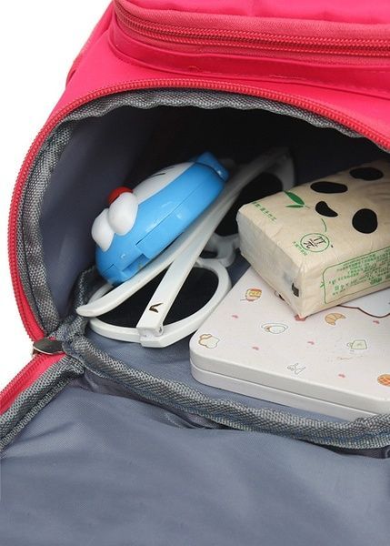 Рюкзак маленький детский на 3-4 года девочке Hello Kitty темно розовый 10310-4 фото