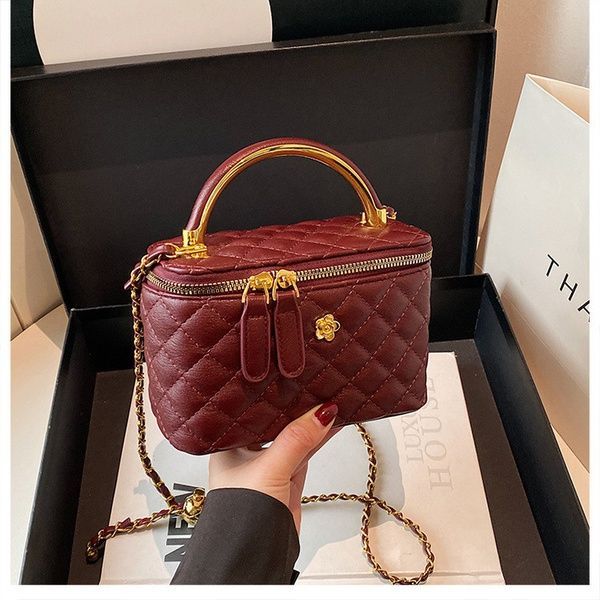 Женская сумка-косметичка 7100 Vanity Bag кросс-боди красная 10650-4 фото