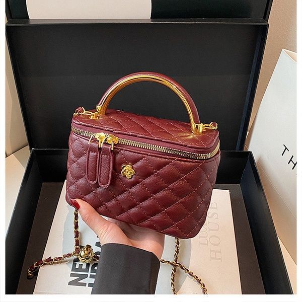 Женская сумка-косметичка 7100 Vanity Bag кросс-боди красная 10650-4 фото
