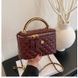 Женская сумка-косметичка 7100 Vanity Bag кросс-боди красная 10650-4 фото 3