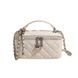 Женская сумка-косметичка 85063 Vanity Bag кросс-боди белая молочная 10534-2 фото