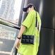 Сумка прямоугольная FILWHITE BAG 5506 кросс-боди тренд квадратная через плечо шоколадка черная 00999-1 фото 4