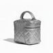 Жіноча сумка-косметичка велика 10660-BIG Vanity Bag крос-боді срібляста 10660-4 фото 2