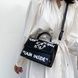 Жіноча класична сумка крос-боді через плече чорна 00771-1 фото 2