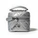 Жіноча сумка-косметичка маленька 10660-SMALL Vanity Bag крос-боді срібляста 10660-2 фото 1