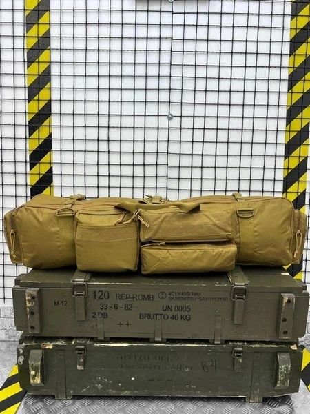 Сумка чохол для зброї M249 100 см рюкзак збройовий койот пісочний 10606-4 фото