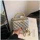 Жіноча сумка-косметичка 28200 Vanity Bag крос-боді срібляста 10661-4 фото 2