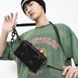 Сумка прямоугольная 6915 кросс-боди тренд квадратная через плечо черная 10135 фото 2