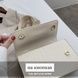 Жіноча класична сумка через плече крос-боді на ланцюжку рептилія чорна 00814-2 фото 4