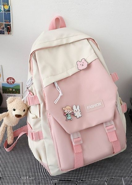 Рюкзак женский детский школьный портфель розовый 10314-2 фото
