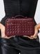 Жіноча сумка-косметичка В2005 Vanity Bag крос-боді червона бордова 10541-4 фото 5