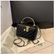 Женская сумка-косметичка 10661 Vanity Bag кросс-боди черная 10661-1 фото 3