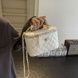 Женская сумка-косметичка 2479 Vanity Bag кросс-боди белая молочная 10562-3 фото 4