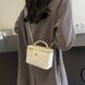 Женская сумка-косметичка 2479 Vanity Bag кросс-боди белая молочная 10562-3 фото 9