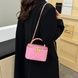 Жіноча сумка-косметичка 3088 Vanity Bag крос-боді рожева 10666-4 фото 7