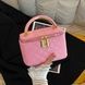 Жіноча сумка-косметичка 3088 Vanity Bag крос-боді рожева 10666-4 фото 2