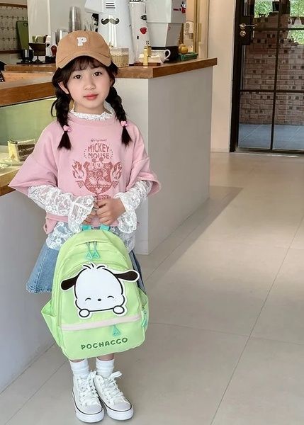 Рюкзак дитячий шкільний портфель Pochacco Покаччо зелений 10419-3 фото