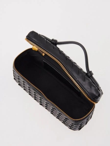 Жіноча сумка-косметичка В2005 Vanity Bag крос-боді темно-коричнева 10541-3 фото