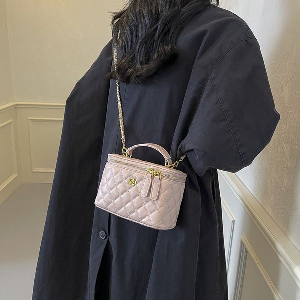 Жіноча сумка-косметичка 2479 Vanity Bag крос-боді рожева 10562-2 фото