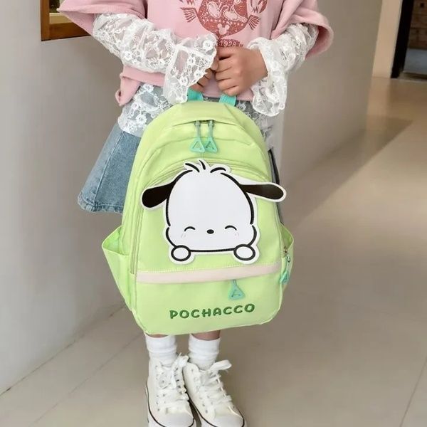 Рюкзак дитячий шкільний портфель Pochacco Покаччо зелений 10419-3 фото