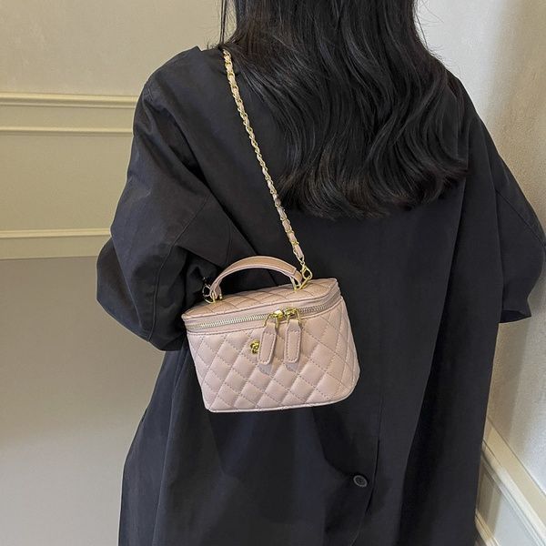 Жіноча сумка-косметичка 2479 Vanity Bag крос-боді рожева 10562-2 фото