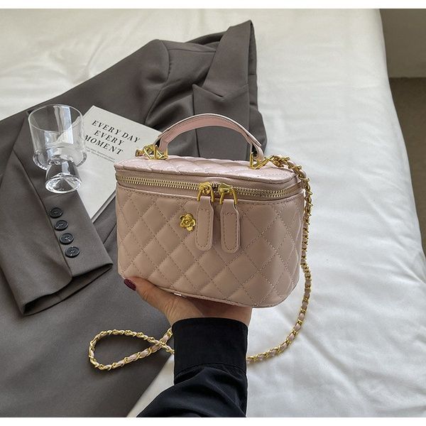 Жіноча сумка-косметичка 2479 Vanity Bag крос-боді рожева 10562-2 фото