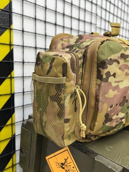 Сумка чохол для зброї M249 100 см рюкзак збройовий мультикам 10606-2 фото