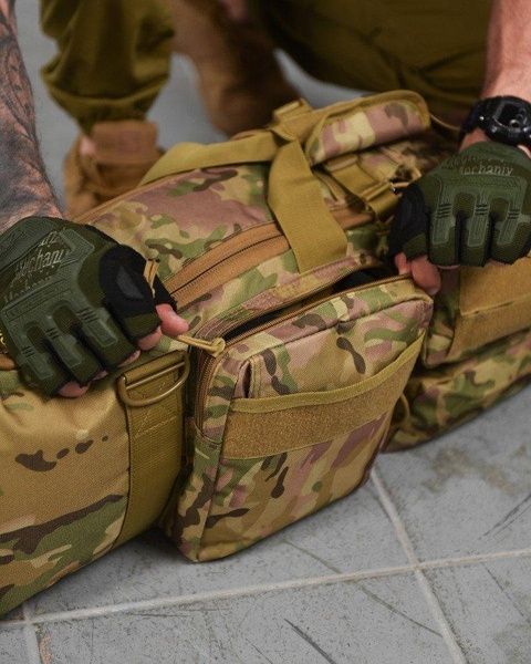 Сумка чохол для зброї M249 100 см рюкзак збройовий мультикам 10606-2 фото
