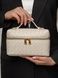 Женская сумка-косметичка В2005 Vanity Bag кросс-боди белая молочная 10541-2 фото 10