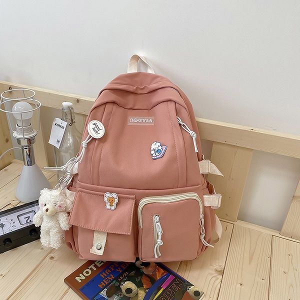 Рюкзак CHENGYIYUAN 3277 женский детский школьный портфель розовый 10219F-3 фото