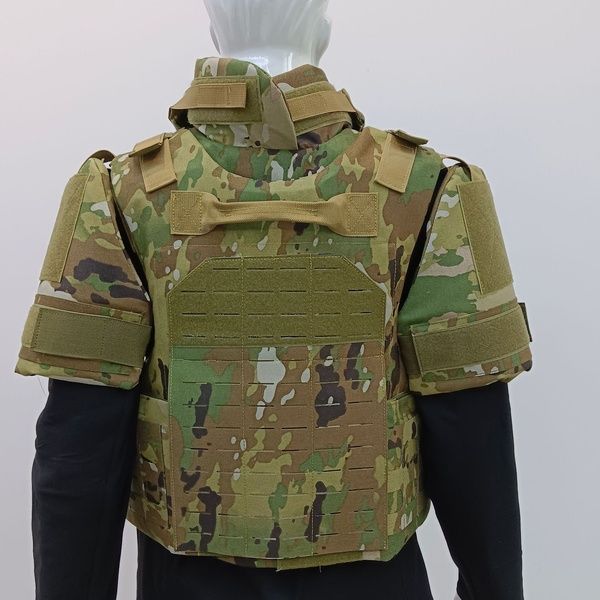 Бронекостюм MOLLE жилет тактический плитоноска мультикам 10205 фото