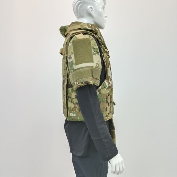 Бронекостюм MOLLE жилет тактический плитоноска мультикам 10205 фото