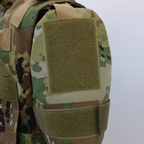 Бронекостюм MOLLE жилет тактический плитоноска мультикам 10205 фото