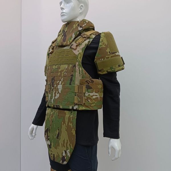 Бронекостюм MOLLE жилет тактический плитоноска мультикам 10205 фото