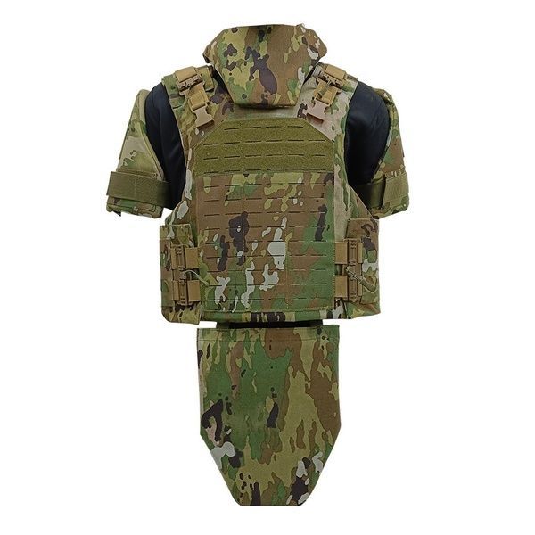 Бронекостюм MOLLE жилет тактический плитоноска мультикам 10205 фото