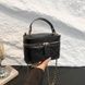 Жіноча сумка косметичка 10484 Vanity Bag крос-боді чорна на ланцюжку 10484-1 фото 2