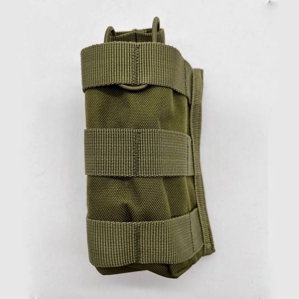 Підсумок MOLLE одинарний під магазини зелений олива 00942-2 фото