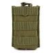 Підсумок MOLLE одинарний під магазини зелений олива 00942-2 фото